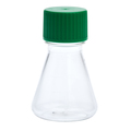 Celltreat Erlenmeyer Flask, Solid Cap, Plain Bottom, PETG, Sterile, 125mL 229800